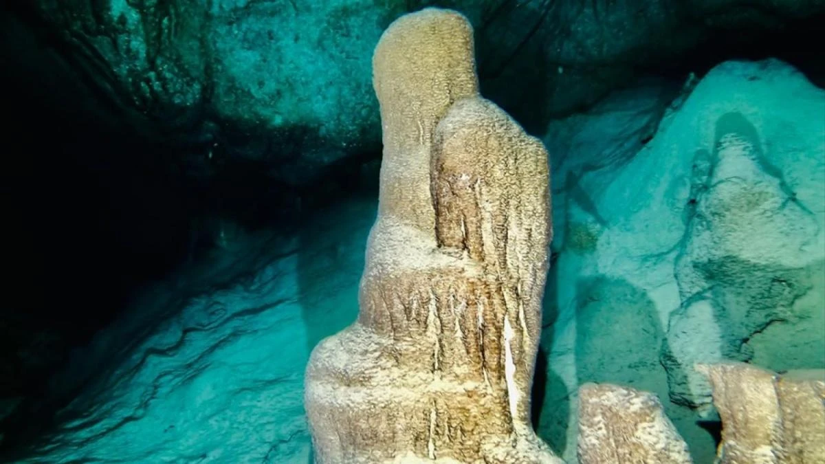 Hatay'ın su altı mağarası dalış tutkunlarını ağırlıyor